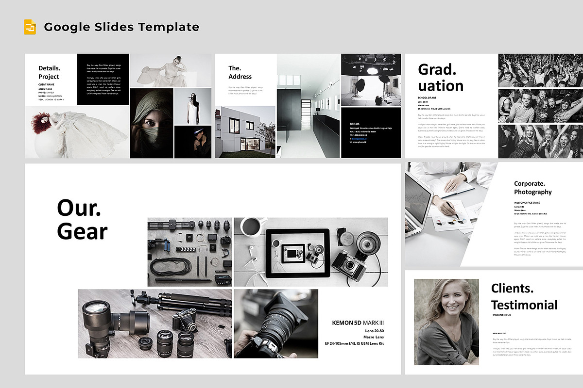 Focus - Google Slides Template, a Presentation Template by Incools Stokie (Photo 2 of 10)