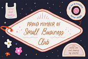 Small Business Club//Fun Font Duo, a Handwritten Font by PeachCreme (Thumbnail 16 of 16)