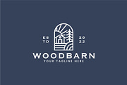 Woodbarn Logo Template, a Branding & Logo Template by Guna Studio (Thumbnail 2 of 4)