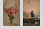 Junk Journal Floral Paper Overlays, a Brushes & More by PhotoSpirit (Thumbnail 6 of 8)