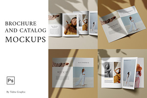 Magazine / Brochure Catalog Mockup