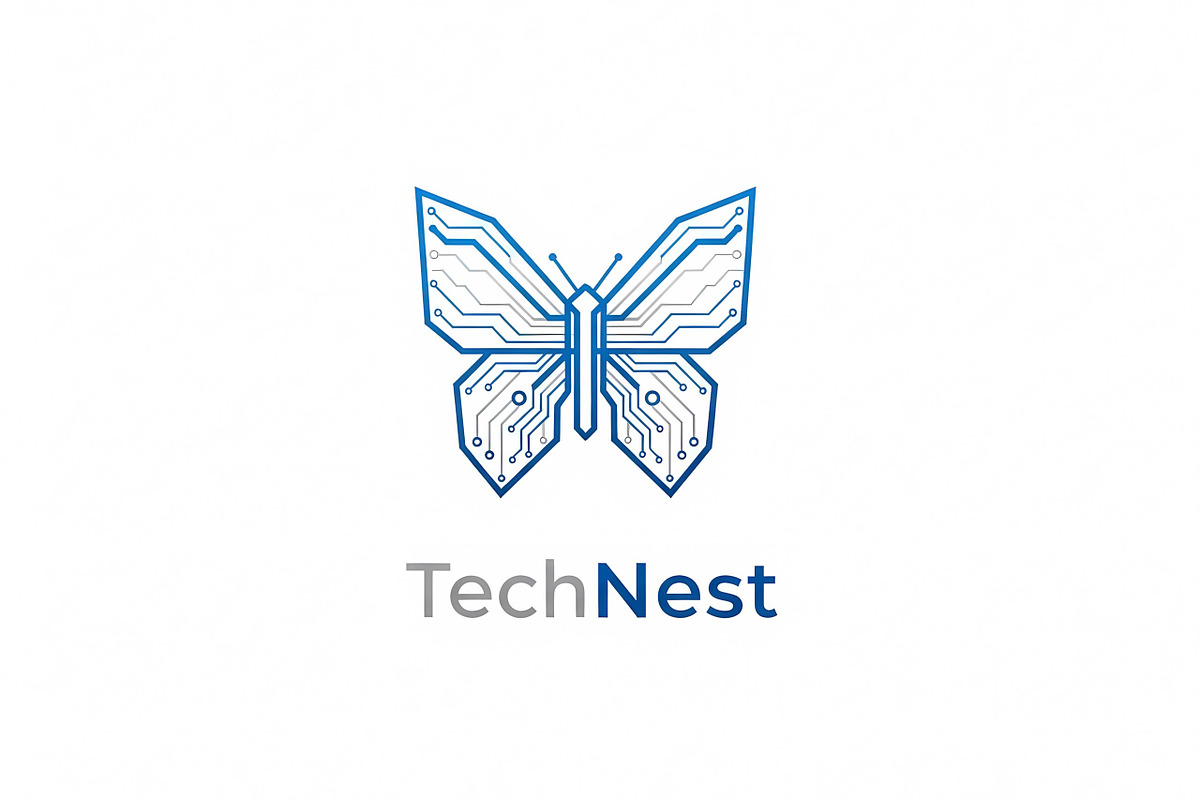 Tech Nest Butterfly, a Branding & Logo Template by Logocreative (Photo 1 of 2)