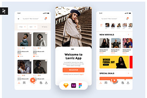 Ecommerce Store App UI Kit