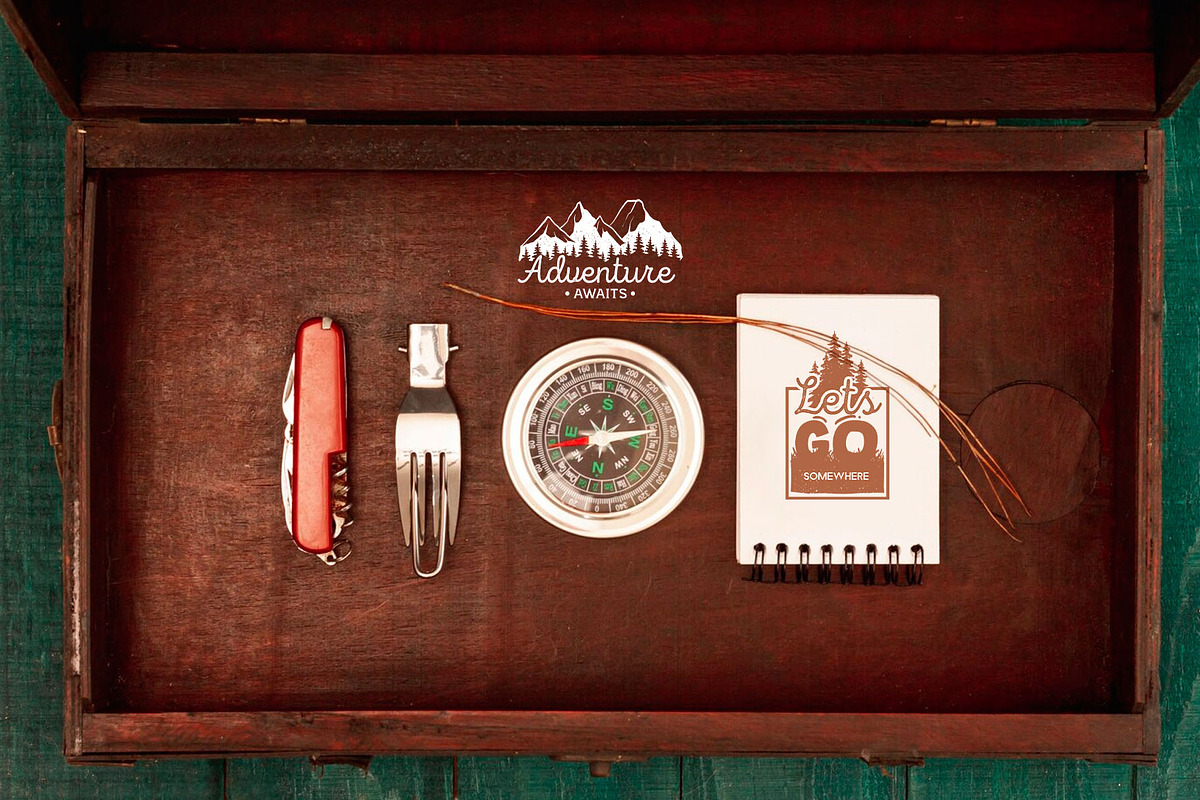Wilderness & Camping graphic set, an Object Graphic by VerAna (Photo 20 of 24)
