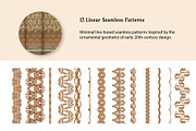 ART NOUVEAU VECTOR MEGA BUNDLE, an Object Graphic by Elen-Lane (Thumbnail 4 of 8)