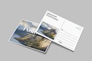 Minimalist A6 Postcard Mockup, a Card Template by lamorastudio (Thumbnail 6 of 11)