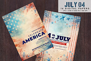 July 04, a Background Graphic by Digital Art Creations (Thumbnail 4 of 4)