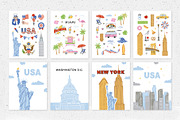 USA Clipart Collection, an Illustration by Redchocolate (Thumbnail 4 of 9)