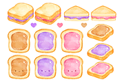 Sketchy Pbj Clipart, an Education Illustration by greywalnutstudio (Thumbnail 3 of 4)