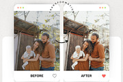 No Filter Lightroom Presets and LUTs, a Brushes & More by presetsroom (Thumbnail 6 of 13)