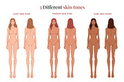 Female Fashion Croquis Bundle, a Person Illustration by Shorena Fashion Draws (Thumbnail 9 of 13)