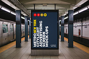 New York Metro Ad Screen Mock-Up 4, an Advertising Mockup by Graphic Shelter (Thumbnail 5 of 7)