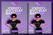 VIP DJ Birthday Bash Flyer Template, a Social Media Template by AfterDark Studio (Thumbnail 2 of 3)