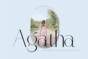 Argatha, a Font by Majelis Font