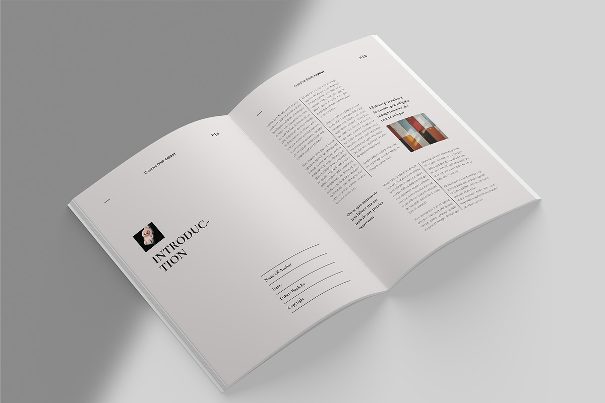 Book Layout Template, a Brochure Template by UnifyArts (Photo 6 of 17)