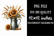Vintage Fall Decorations Clipart, an Illustration by Designking (Thumbnail 4 of 4)