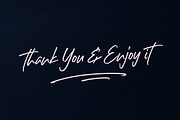 Right Gilligant • A Handwritten Font, a Script Font by azetypestudios.com (Thumbnail 10 of 10)