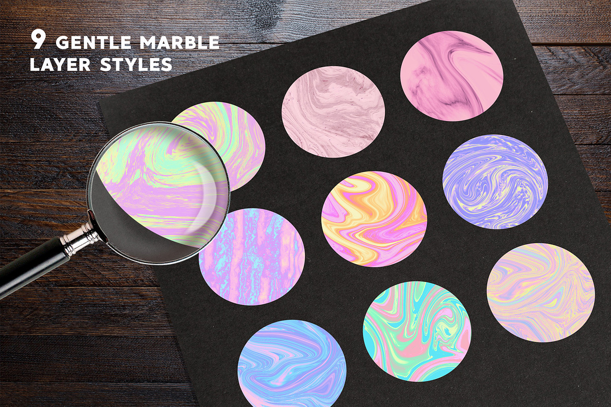 Vivid Marble Effect For Photoshop, a Layer Style Add-On by Sophico (Photo 4 of 10)