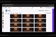 Molten Core Lava Twitch Panels, an Object Graphic by Gear Store (Thumbnail 4 of 4)