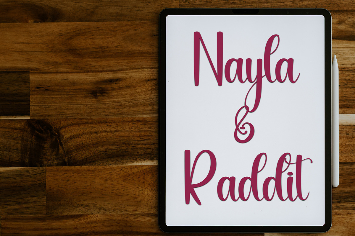Valentines Memories, a Handwritten Font by FreshTypeINK (Photo 4 of 7)
