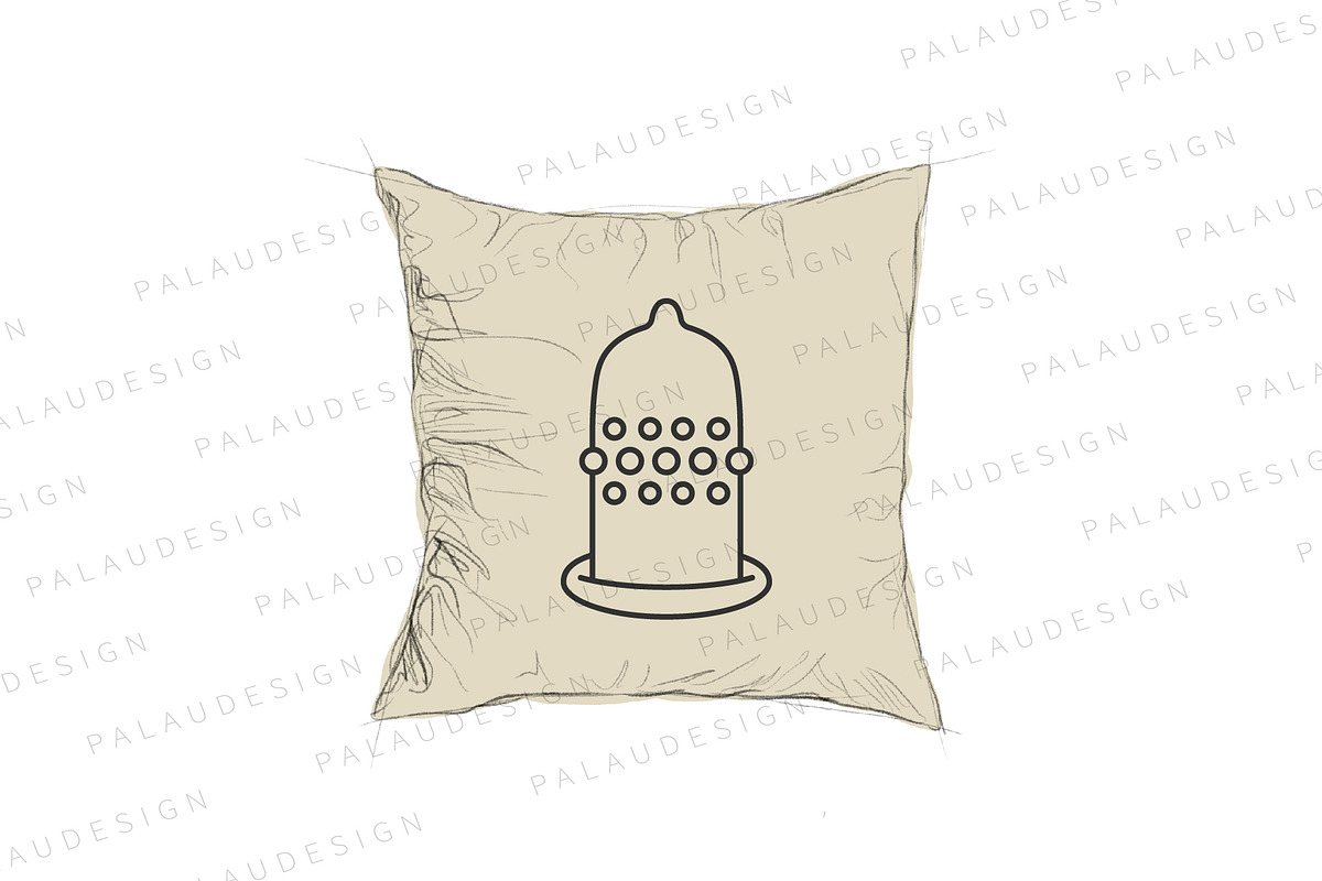 Condoms Multicolored Protection Art, an Object Illustration by Palau (Photo 8 of 11)