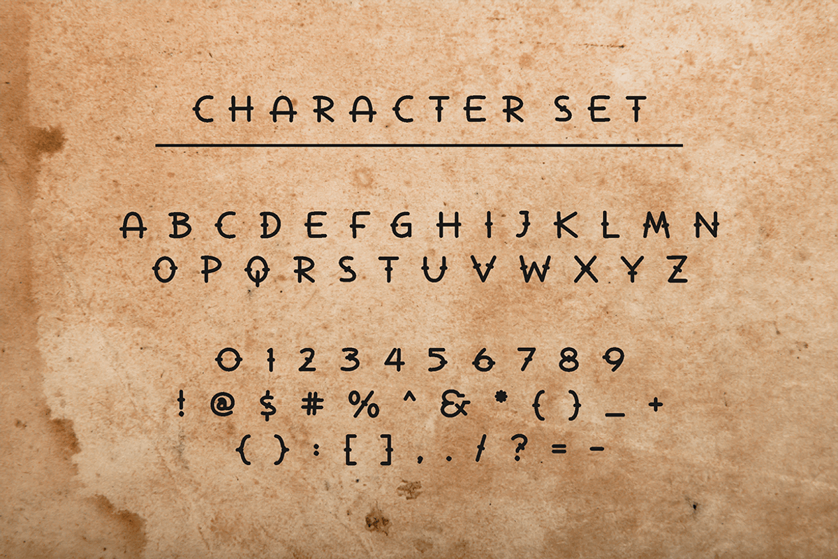 La Pirata - Tattoo Font, a Serif Font by tokokoo (Photo 2 of 11)