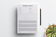 Editable Garden Journal Planner, a Stationery Template by Mazharul Islam (Thumbnail 2 of 3)