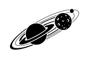 Celestial Planetary System Design, a Graphic by musafir_fashion (Thumbnail 8 of 13)