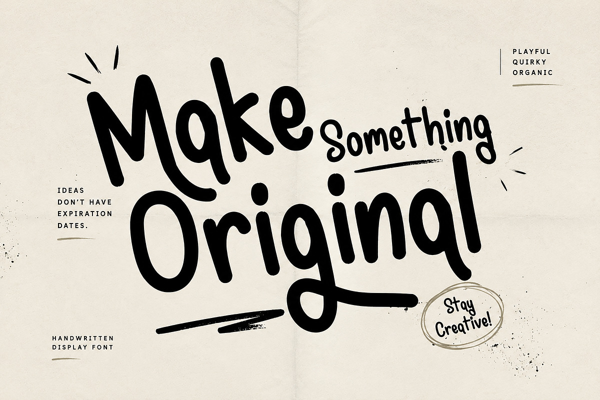 Streetique, a Handwritten Font by Wow Magic (Photo 3 of 4)