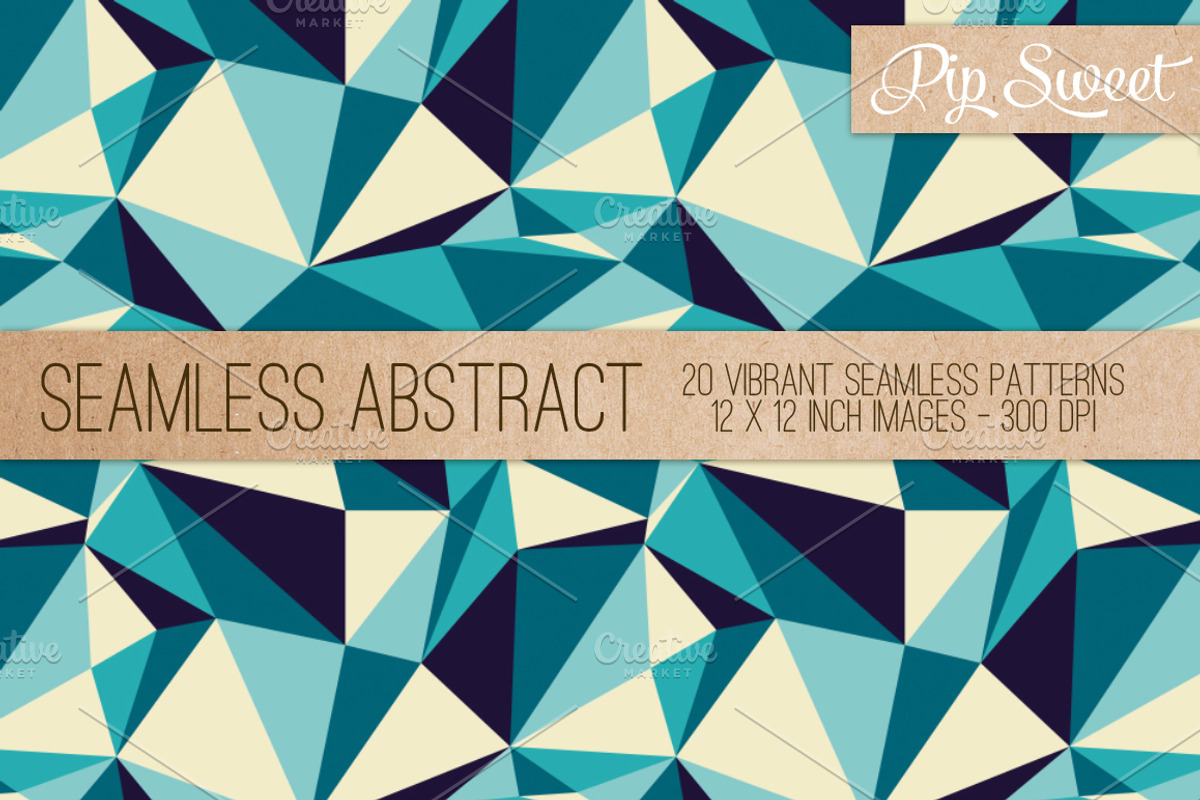 Seamless Abstract 20 Pattern Set