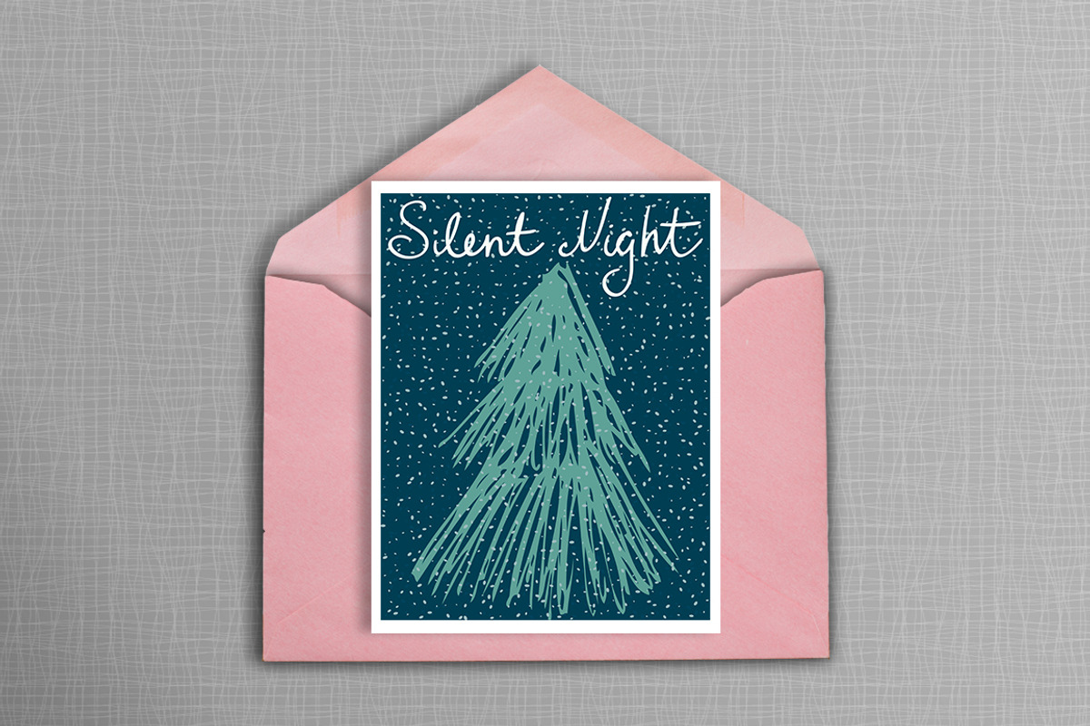Set of Christmas cards, a Decorative Illustration by SomStock (Photo 4 of 5)