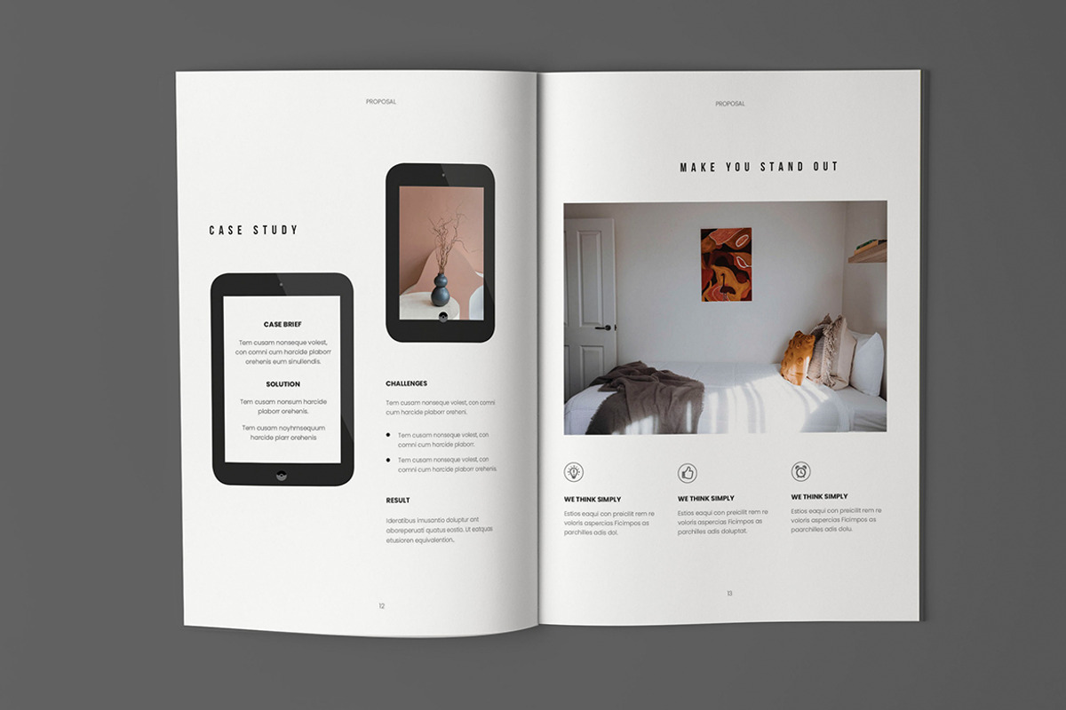 Business Proposal, a Brochure Template by HR Studio (Photo 7 of 11)
