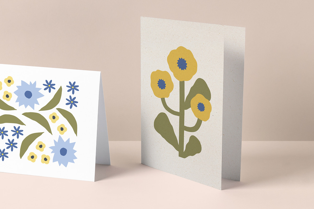 Double Card Mockup Bundle, a Print Template by Studio MVDM (Photo 7 of 8)