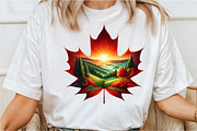 Fall Scenery Autumn Sunset Clipart, an Illustration by Rose Art (Thumbnail 4 of 8)