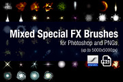 Mixed Special FX PS Brushes and PNGs, a Brush Add-On by Creative Graphics (Thumbnail 1 of 5)