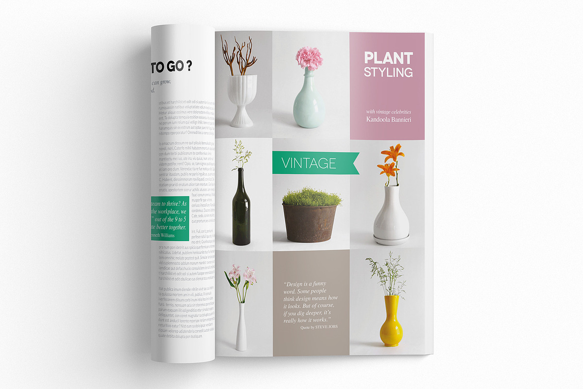 Magazine Template InDesign 16, a Magazine Template by Love Graphic Design (Photo 6 of 20)