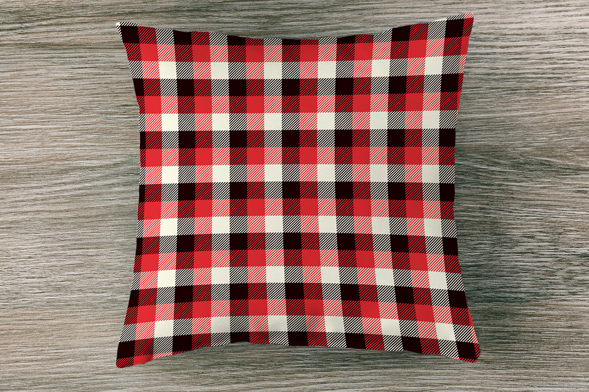 Vector Lumberjack Plaid Patterns, a Pattern Graphic by SubwayParty (Photo 3 of 3)