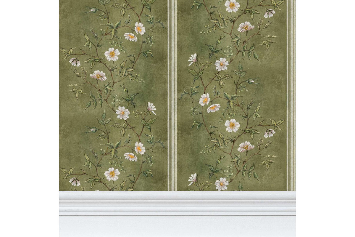 English Rose Garden Seamless Pattern, a Pattern Graphic by MouseGrey (Photo 9 of 13)