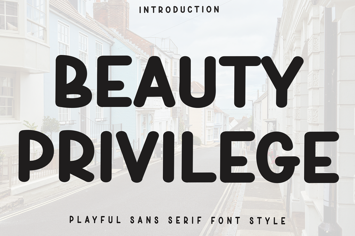 Beauty Privilege, a Script Font by InermediaSTUDIO (Photo 1 of 8)