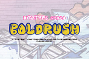 Boldrush, a Symbol Font by Ditatype (Thumbnail 11 of 11)