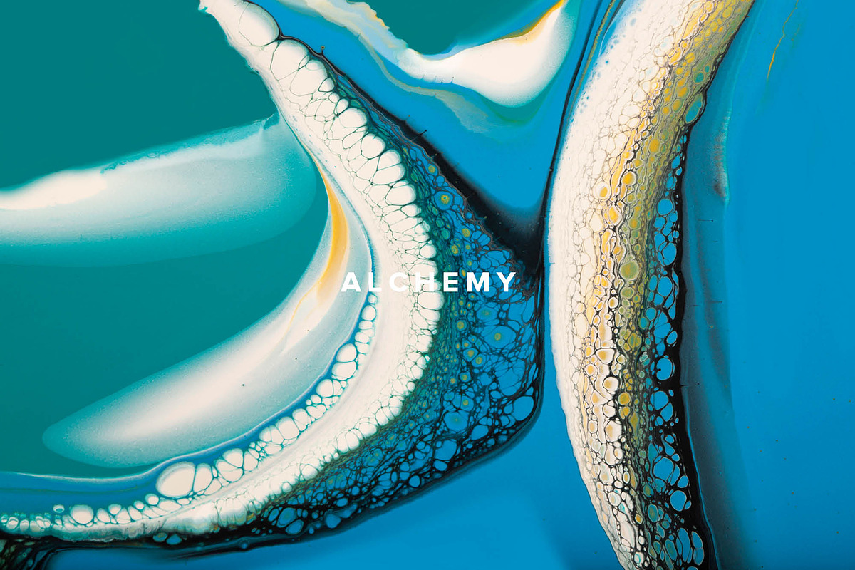 Alchemy: Fluid Acrylic Paint Texture, a Texture Graphic by Chroma Supply