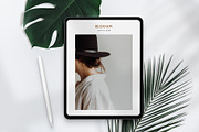 Monstera Palm Leaf - iPad Pro Mockup, a Books & Magazine Mockup by 89 Golden Blvd (Thumbnail 2 of 4)