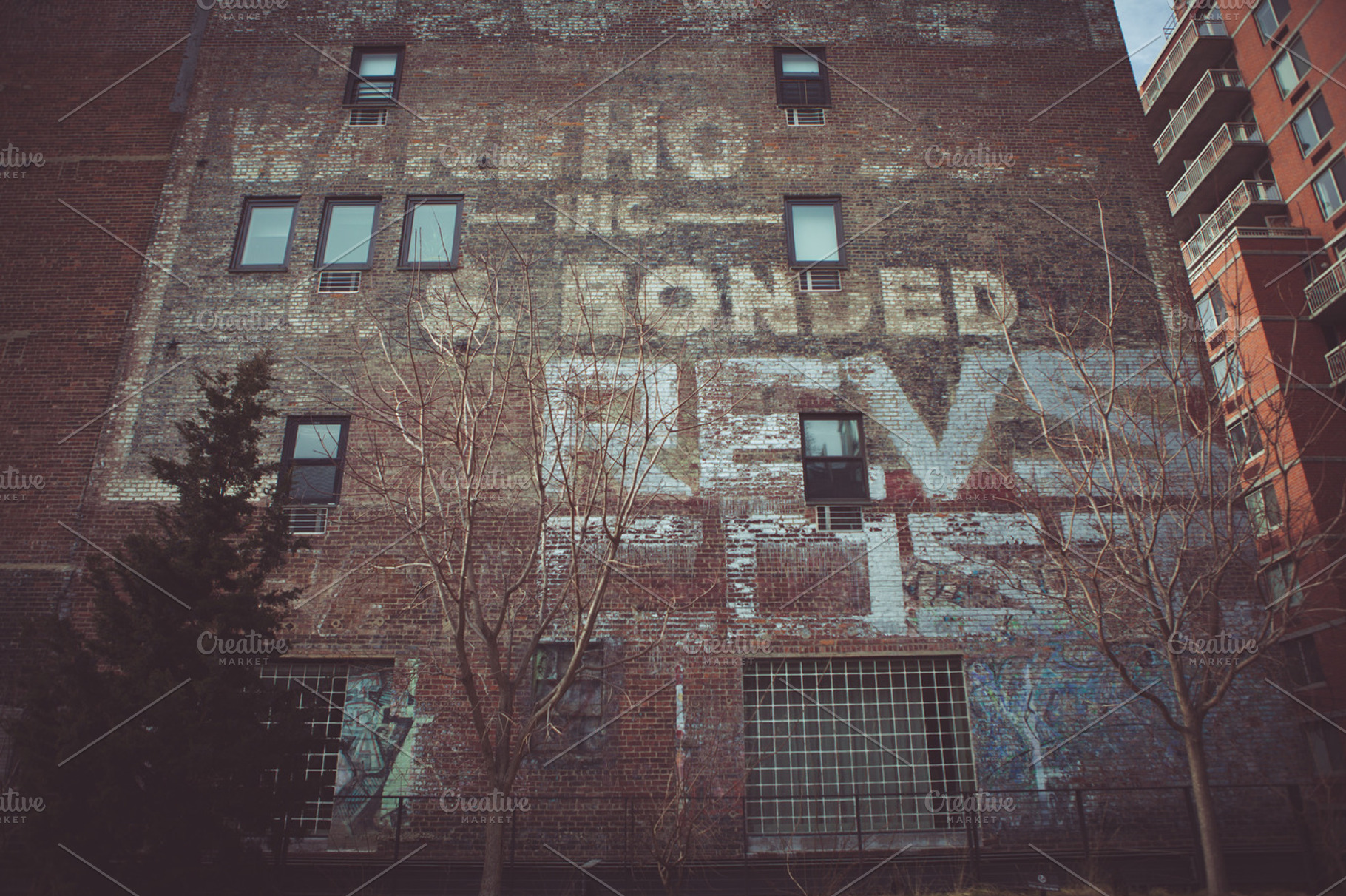 Old factory art featuring new york, nyc, and ny, an Architecture Photo by North & Beard Ltd