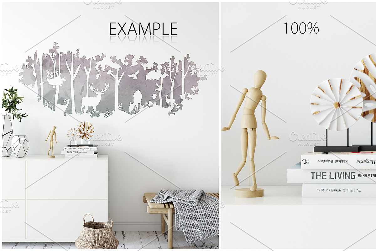 Frames & Walls Scandinavian Bundle, a Household Mockup by Yuri-U (Photo 32 of 38)