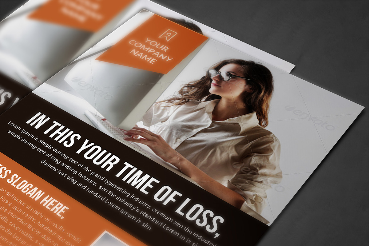 Creative Business Flyer Template, a Flyer Template by AfzaalGraphics (Photo 4 of 4)