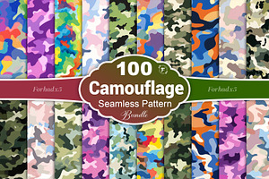 Camouflage Seamless Pattern