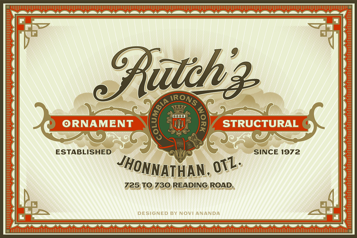 NS MUDOLF Font Family preview 7