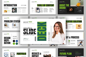 Creative Slide Deck Presentation, a Presentation Template by MightyDesign