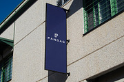 Logo Mockup Flag Sign, an Advertising Mockup by Asylab (Thumbnail 2 of 5)