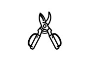 50 Professional Garden Shears Vector, an Illustration by hafijul (Thumbnail 36 of 51)